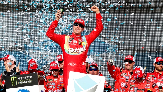 Kyle Busch, The Canadian Press Kyle Busch