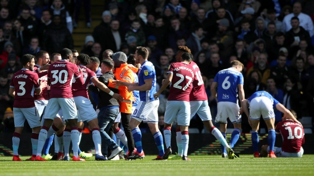 Fan removed after attacking Aston Villa's Jack Grealish, The Canadian Press Fan removed after attacking Aston Villa's Jack Grealish