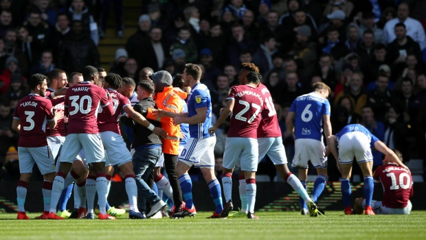 Fan removed after attacking Aston Villa's Jack Grealish