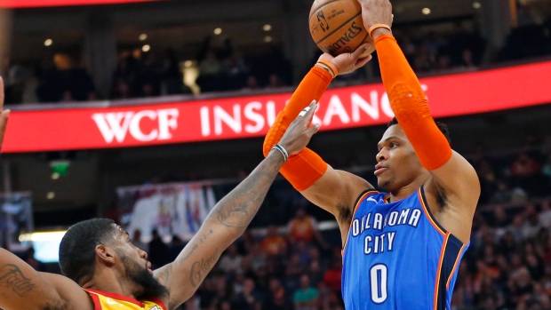 Russell Westbrook, The Canadian Press Russell Westbrook