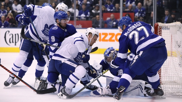 Maple Leafs vs. Lightning, The Canadian Press Maple Leafs vs. Lightning