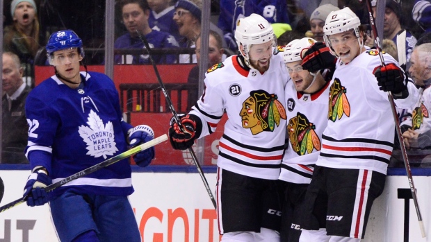 Chicago Blackhawks celebrate