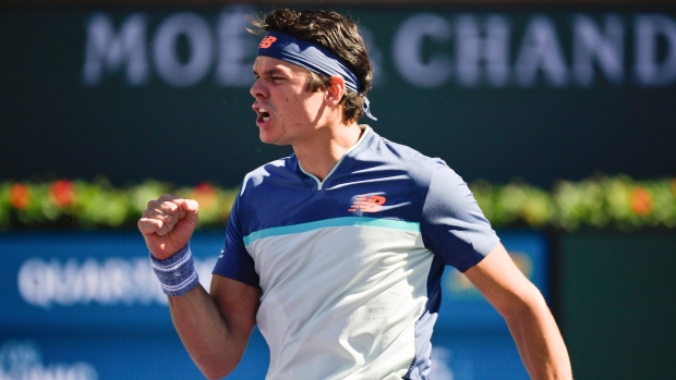 Milos Raonic, The Canadian Press Milos Raonic