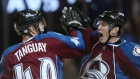 Alex Tanguay and Matt Duchene