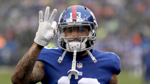 Odell Beckham Jr. , The Canadian Press Odell Beckham Jr.