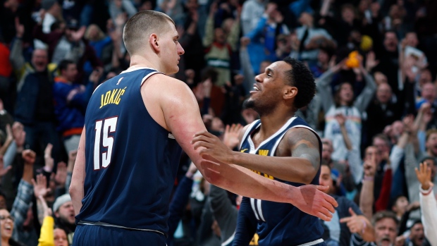 Nikola Jokic Monte Morris, The Canadian Press Nikola Jokic Monte Morris