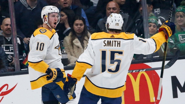 Colton Sissons Craig Smith, The Canadian Press Colton Sissons Craig Smith