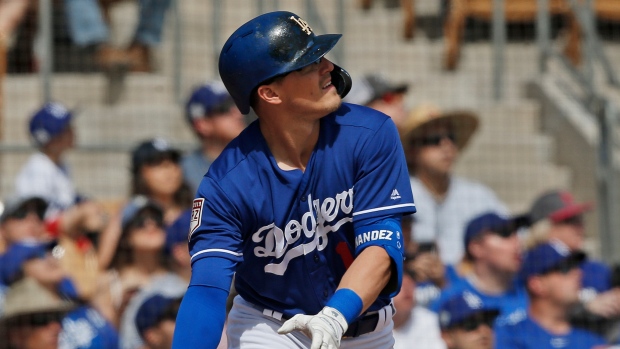 Enrique Hernandez , The Canadian Press Enrique Hernandez