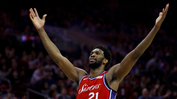 Joel Embiid, The Canadian Press Joel Embiid