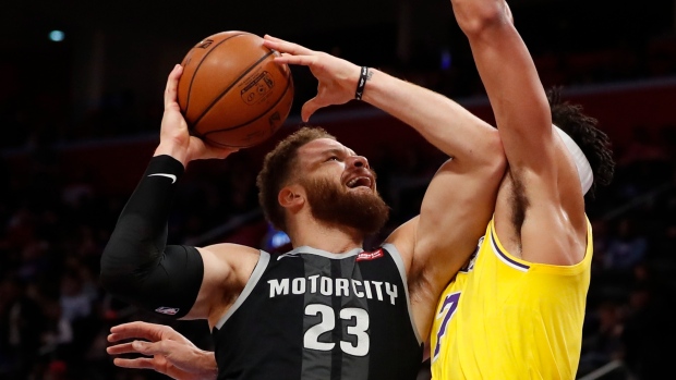 Blake Griffin, The Canadian Press Blake Griffin