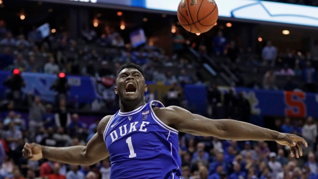 Zion Williamson, The Canadian Press Zion Williamson