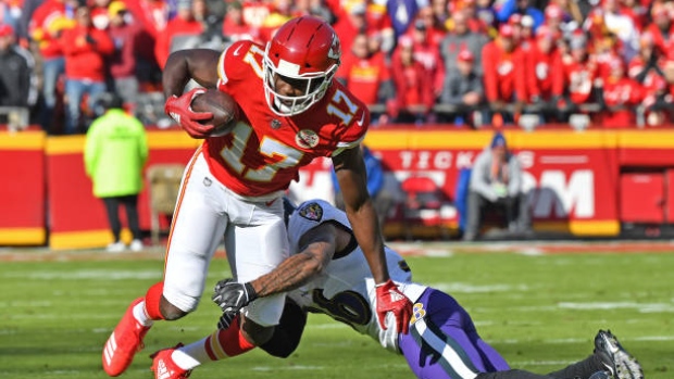 Chris Conley (17), Getty Images Chris Conley (17)