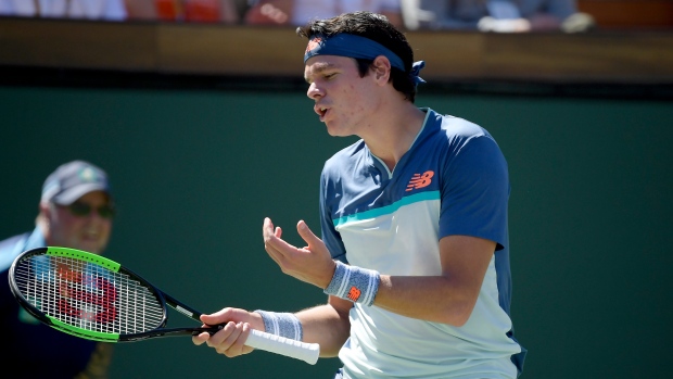 Milos Raonic, The Canadian Press Milos Raonic