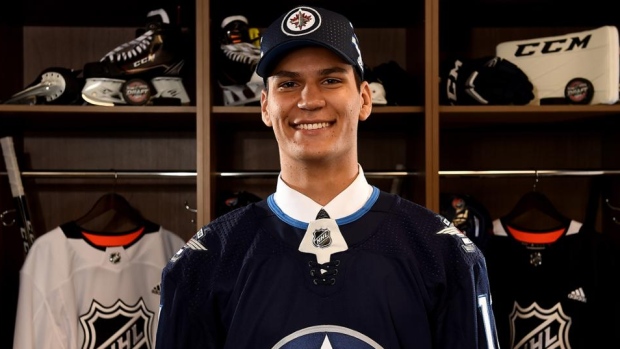 Jonathan Kovacevic, Twitter.com/@NHLJets Jonathan Kovacevic