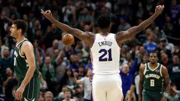 Joel Embiid, The Canadian Press Joel Embiid