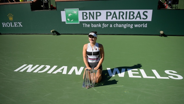 Bianca Andreescu, The Canadian Press Bianca Andreescu