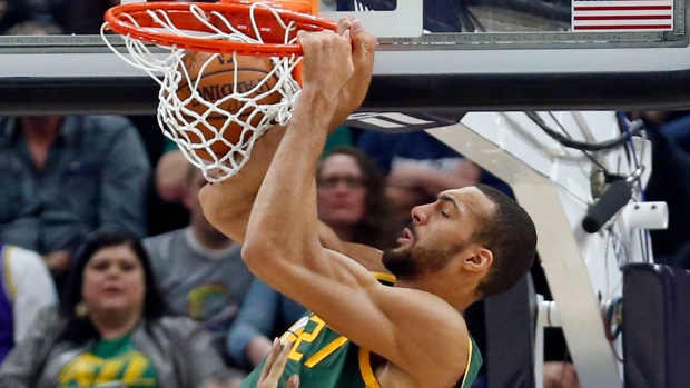 Rudy Gobert, The Canadian Press Rudy Gobert
