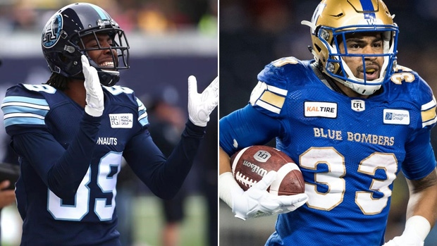 Duron Carter Andrew Harris, The Canadian Press Duron Carter Andrew Harris
