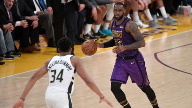 LeBron James and Giannis Antetokounmpo, Getty Images LeBron James and Giannis Antetokounmpo