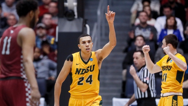 North Dakota State's Tyson Ward , The Canadian Press North Dakota State's Tyson Ward