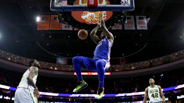 Joel Embiid, The Canadian Press Joel Embiid