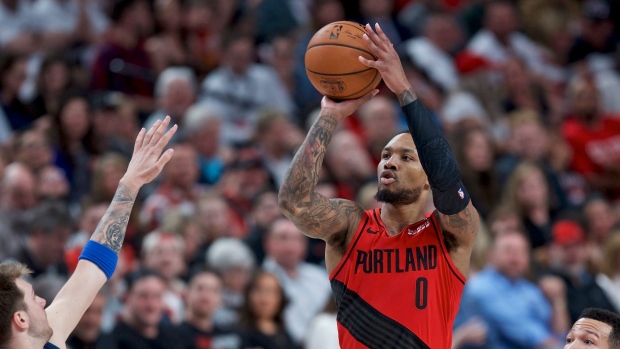 Damian Lillard, The Canadian Press Damian Lillard