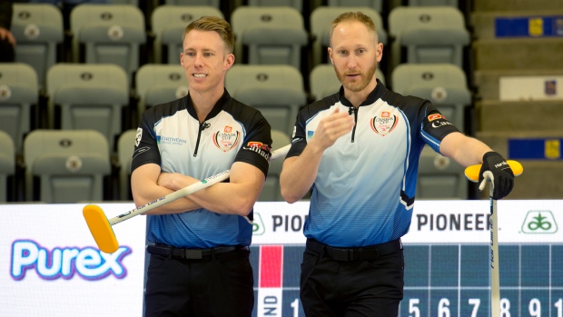 Marc Kennedy and Brad Jacobs, Curling Canada Marc Kennedy and Brad Jacobs