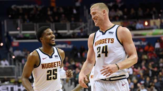 Malik Beasley and Mason Plumlee