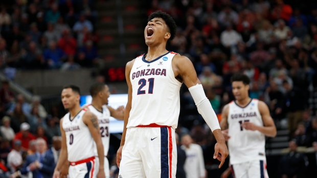 Gonzaga forward Rui Hachimura, The Canadian Press Gonzaga forward Rui Hachimura