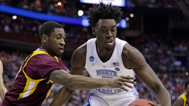 Nassir Little, right, The Canadian Press Nassir Little, right