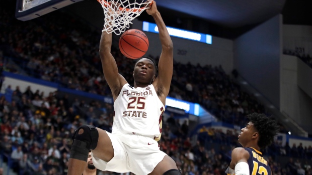 Florida State's Mfiondu Kabengele, The Canadian Press Florida State's Mfiondu Kabengele