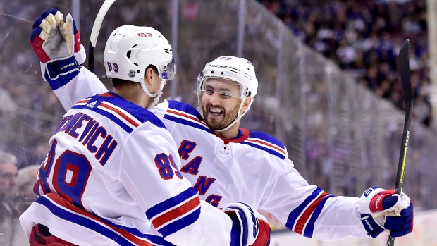 Pavel Buchnevich and Kevin Shattenkirk, The Canadian Press Pavel Buchnevich and Kevin Shattenkirk