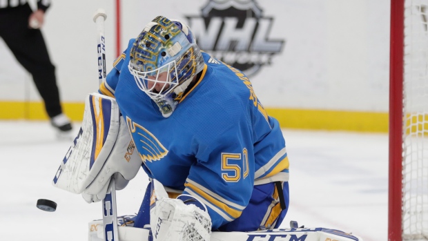 Jordan Binnington, The Canadian Press Jordan Binnington