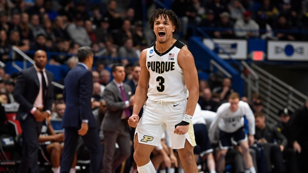 Carsen Edwards, The Canadian Press Carsen Edwards
