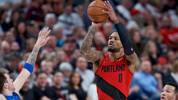 Damian Lillard, The Canadian Press Damian Lillard