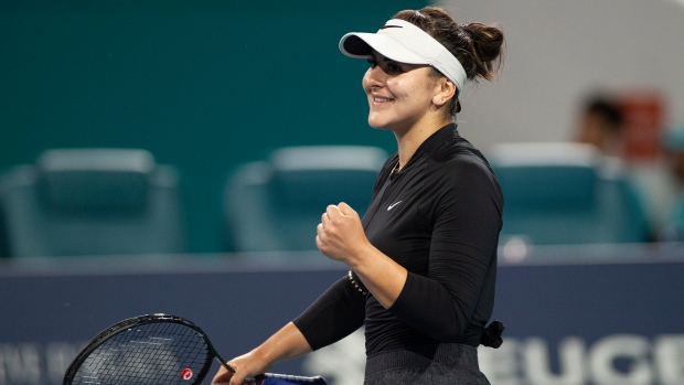 Bianca Andreescu, The Canadian Press Bianca Andreescu