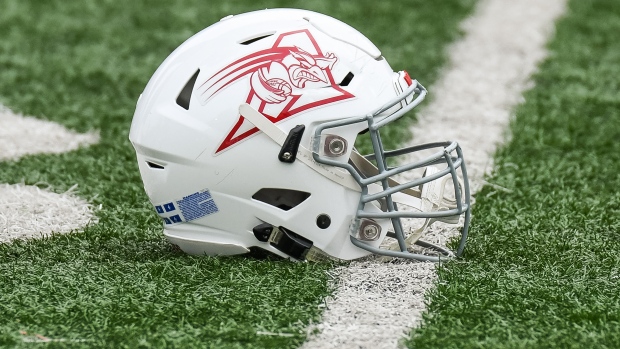 Montreal Alouettes helmet - DO NOT USE