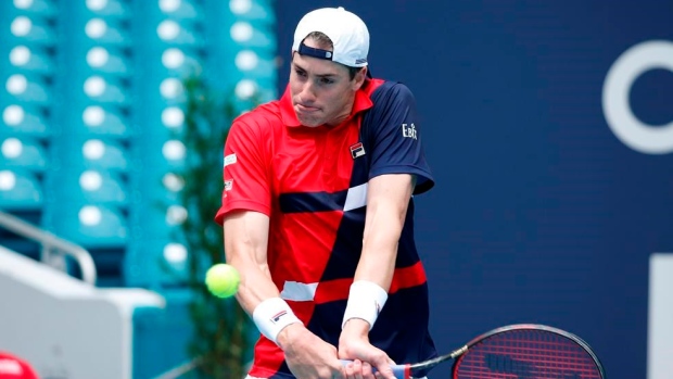John Isner, The Canadian Press John Isner