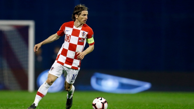 Luka Modric, The Canadian Press Luka Modric