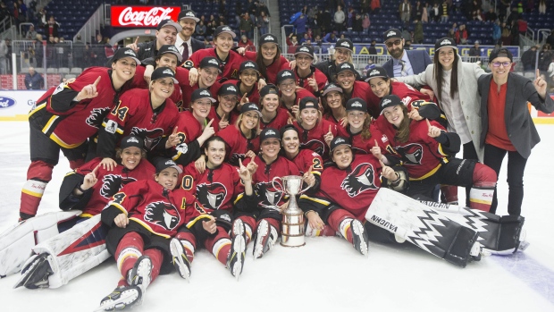 Calgary Inferno wins Clarkson Cup, The Canadian Press Calgary Inferno wins Clarkson Cup