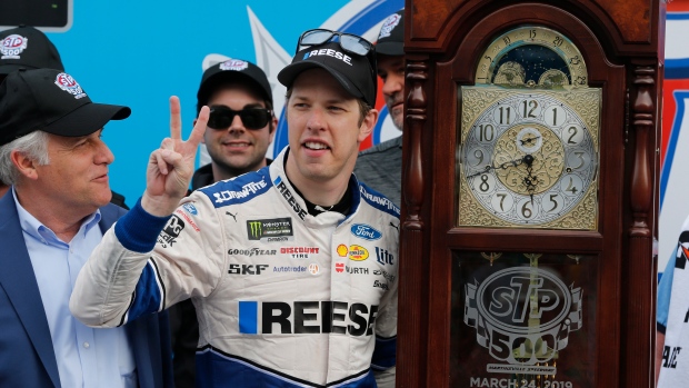 Brad Keselowski , The Canadian Press Brad Keselowski