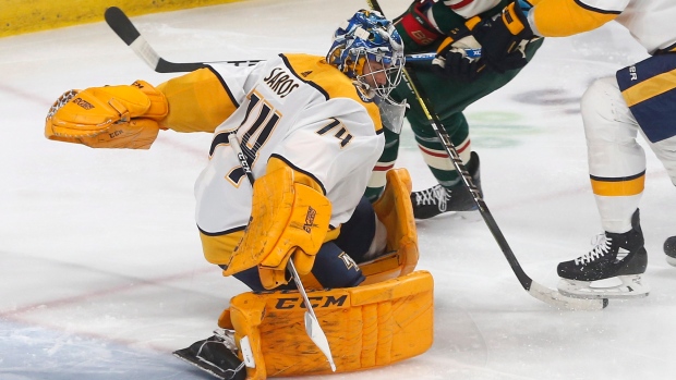 Juuse Saros, The Canadian Press Juuse Saros
