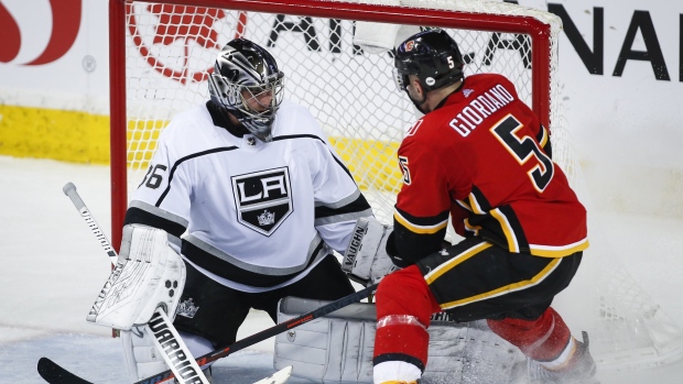 Jack Campbell and Mark Giordano 