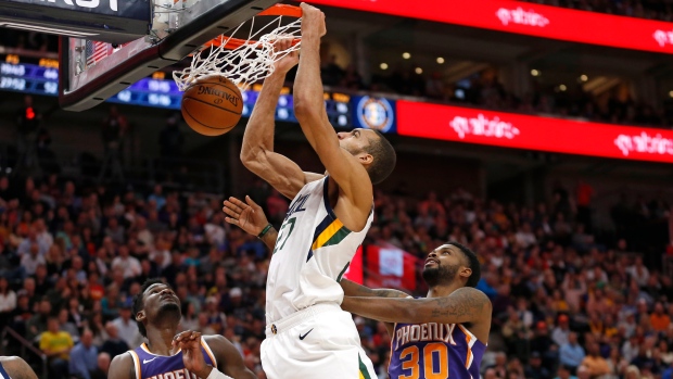 Rudy Gobert , The Canadian Press Rudy Gobert