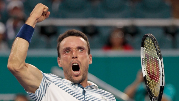 Roberto Bautista Agut, The Canadian Press Roberto Bautista Agut