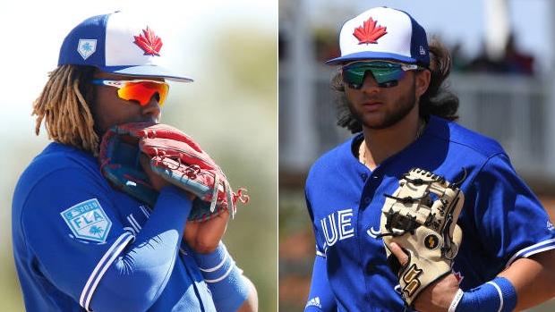 Vladimir Guerrero Jr. and Bo Bichette, Getty Images Vladimir Guerrero Jr. and Bo Bichette