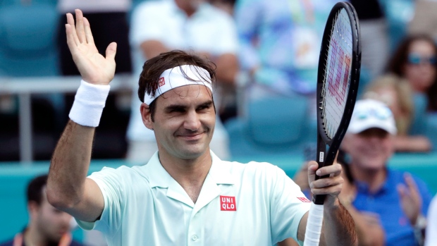 Roger Federer, The Canadian Press Roger Federer
