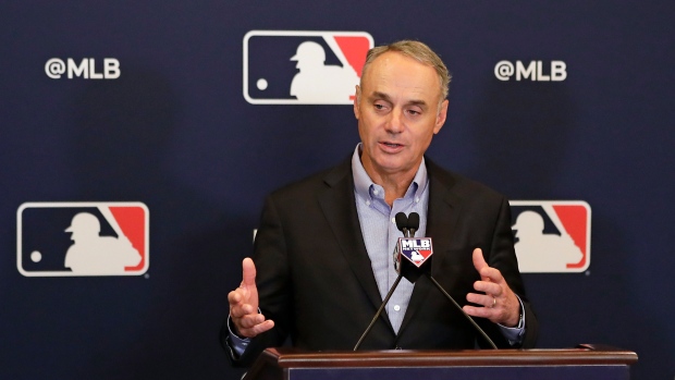 Rob Manfred, The Canadian Press Rob Manfred