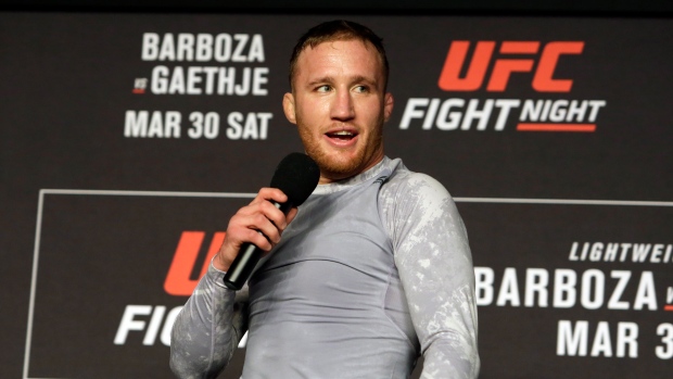 Justin Gaethje, The Canadian Press Justin Gaethje