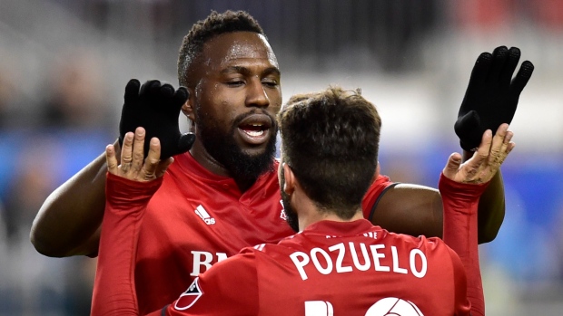 Jozy Altidore and Alejandro Pozuelo , The Canadian Press Jozy Altidore and Alejandro Pozuelo